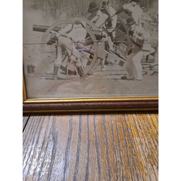 Vintage Black White Civil War Reenactment 8x10 Photo Picture Photograph - Picture 3 of 7
